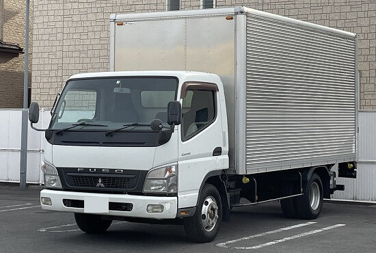 三菱 キャンター 小型 アルミバン ワイドロング PDG-FE83DN