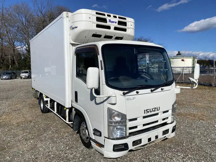 いすゞ エルフ 小型 冷凍冷蔵 中温 パワーゲートの中古トラック画像2