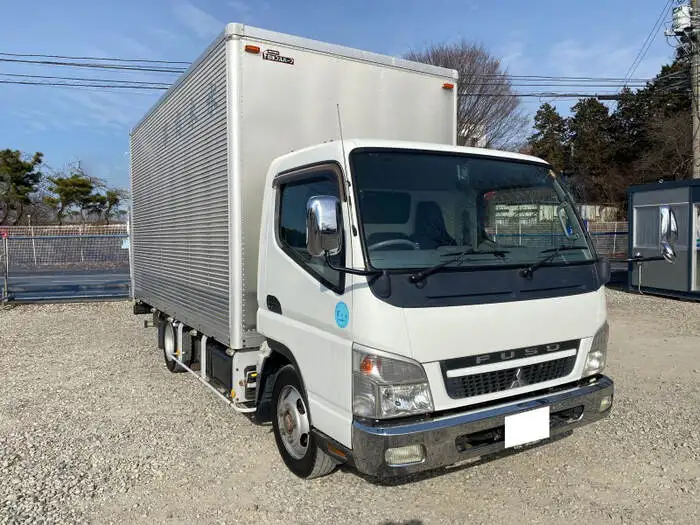 三菱 キャンター 小型 アルミバン エアサス PDG-FE88DVの中古トラック画像2