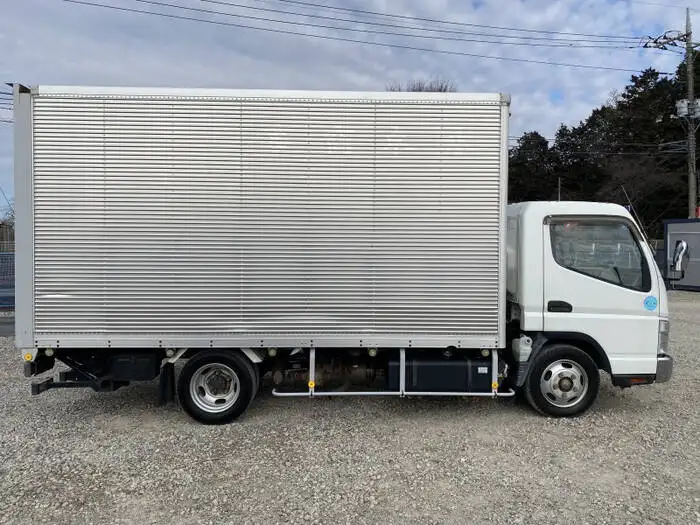 三菱 キャンター 小型 アルミバン エアサス PDG-FE88DVの中古トラック画像3
