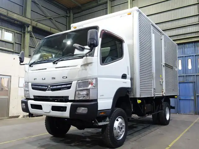 三菱 キャンター 小型 アルミバン 床鉄板 サイドドア の中古トラック【車両No.140700】