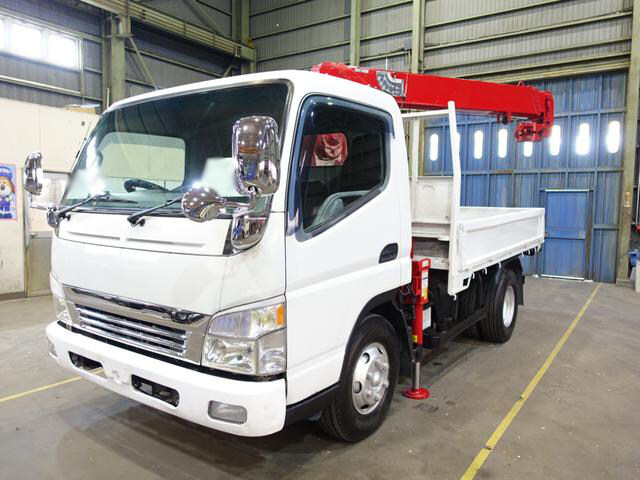 三菱 キャンター 小型 クレーン付 10尺 KK-FE83ECY