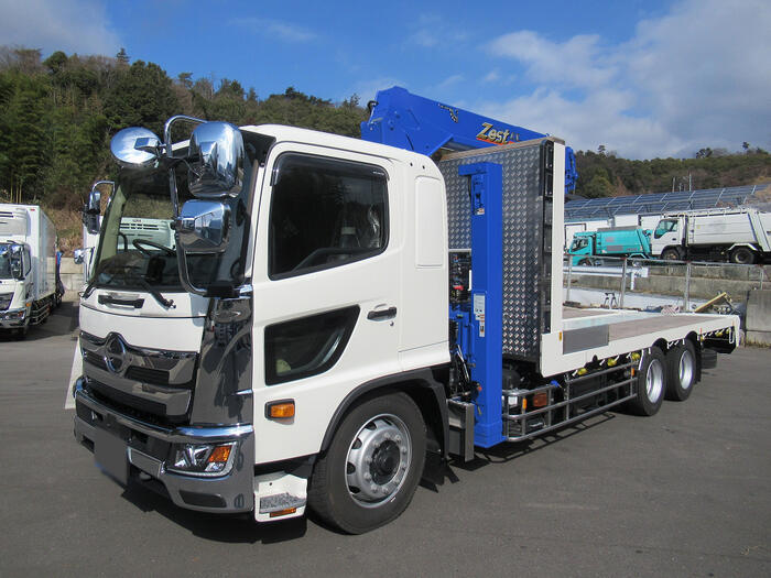 日野 レンジャー 中型/増トン 車両重機運搬 セルフローダー 2KG-GK2ABA
