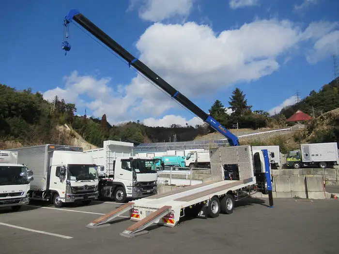 日野 レンジャー 中型/増トン 車両重機運搬 4段クレーン ラジコンの中古トラック画像5