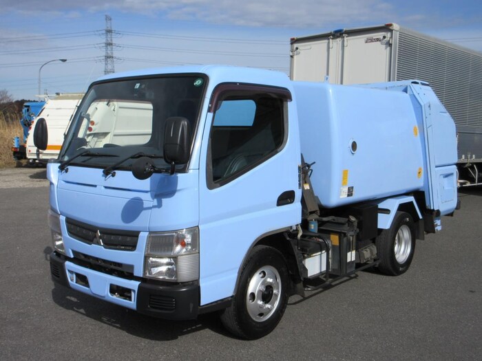 三菱 キャンター 小型 パッカー車 回転ダンプ式 TKG-FEA50｜画像1