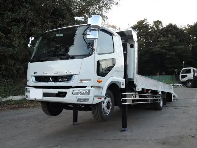 三菱 ファイター 中型/増トン 車両重機運搬 ラジコン ウインチの中古トラック画像1