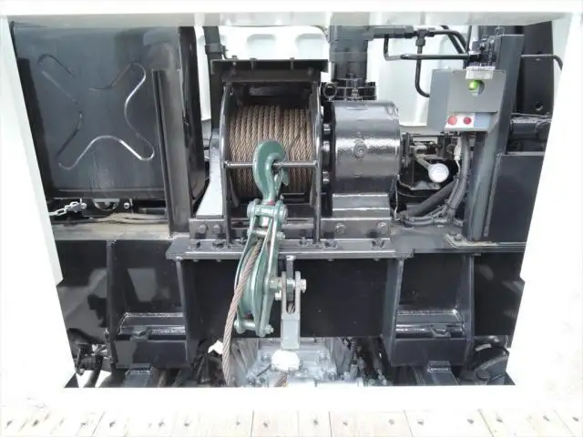 三菱 ファイター 中型/増トン 車両重機運搬 ラジコン ウインチの中古トラック画像11