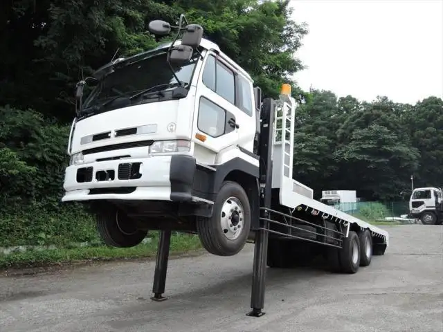 日産UD ビッグサム 大型 車両重機運搬 ベッド KC-CW55CVNの中古トラック画像1