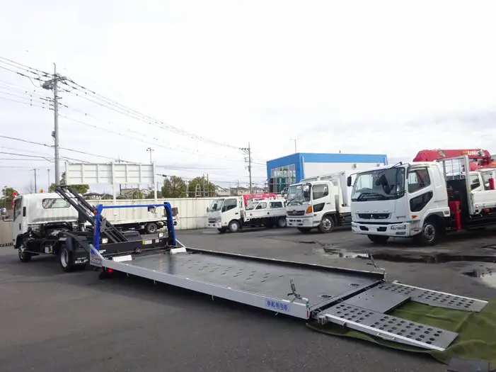 いすゞ エルフ 小型 車両重機運搬 ラジコン ウインチの中古トラック画像6
