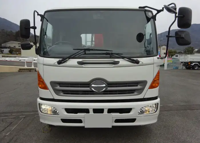 日野 レンジャー 中型/増トン クレーン付 床鉄板 アルミブロックの中古トラック画像2