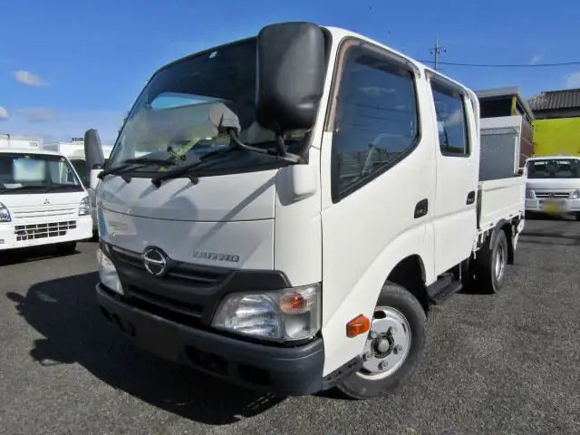 日野 デュトロ 小型 平ボディ Wキャブ パワーゲート の中古トラック【車両No.140870】