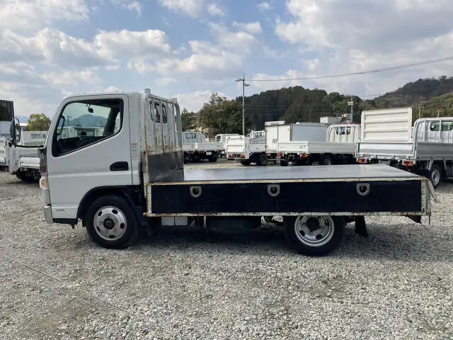 三菱 キャンター 小型 平ボディ 床鉄板 TPG-FBA50の中古トラック画像4