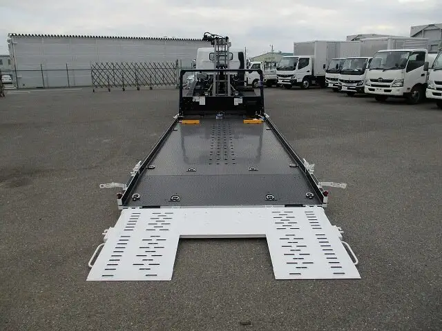 三菱 キャンター 小型 車両重機運搬 ラジコン ウインチの中古トラック画像9