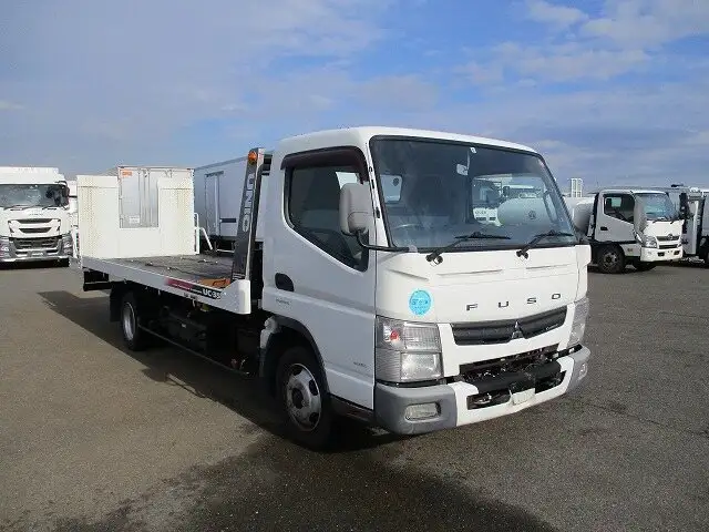 三菱 キャンター 小型 車両重機運搬 ラジコン ウインチの中古トラック画像8