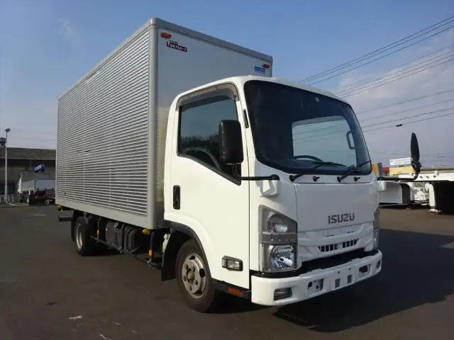 いすゞ エルフ 小型 アルミバン サイドドア TRG-NLR85ANの中古トラック画像2