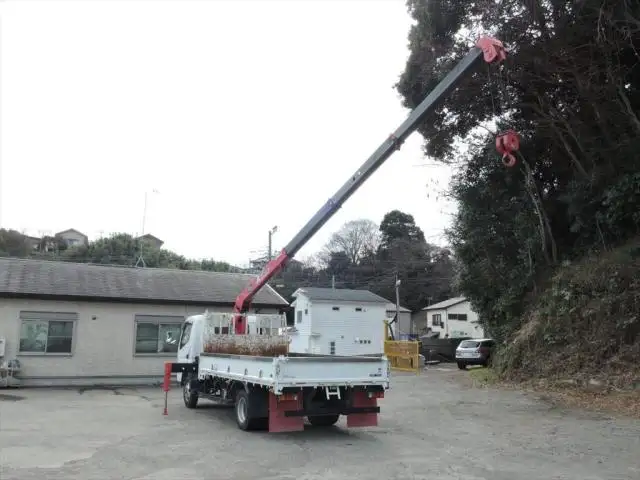 日産 アトラス 小型 クレーン付 床鉄板 4段の中古トラック画像10