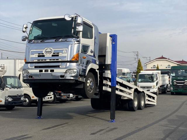 日野 プロフィア 大型 車両重機運搬 セルフローダー QKG-FS1EZBG