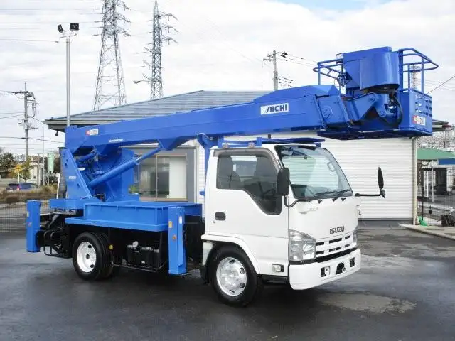 いすゞ エルフ 小型 高所・建柱車 高所作業車 の中古トラック画像3