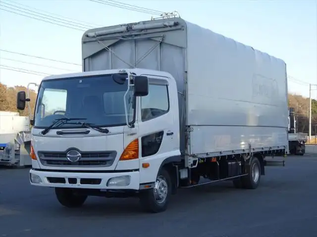 日野 レンジャー 中型/増トン ウイング 幌ウイング BDG-FC6JKWAの中古トラック画像1