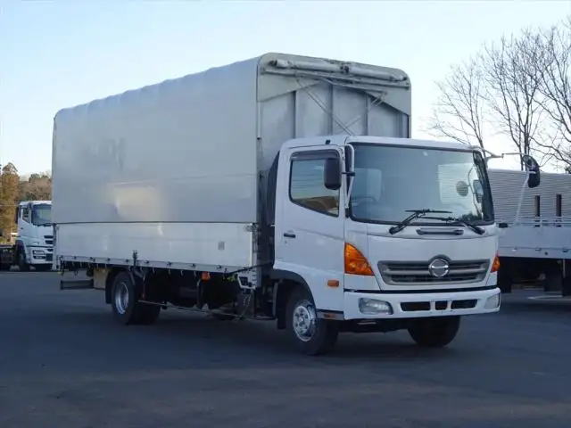日野 レンジャー 中型/増トン ウイング 幌ウイング BDG-FC6JKWAの中古トラック画像2