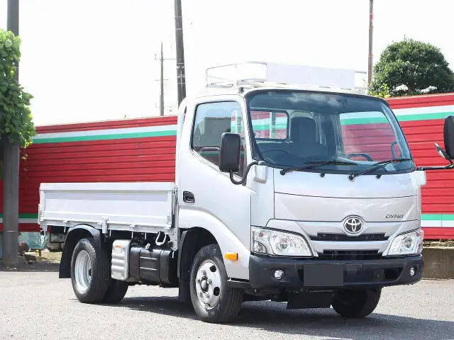 トヨタ ダイナ 小型 平ボディ 床鉄板 2RG-XZC605の中古トラック画像2