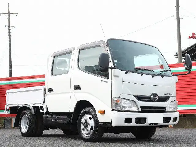 日野 デュトロ 小型 平ボディ Wキャブ TKG-XZU605Mの中古トラック画像2