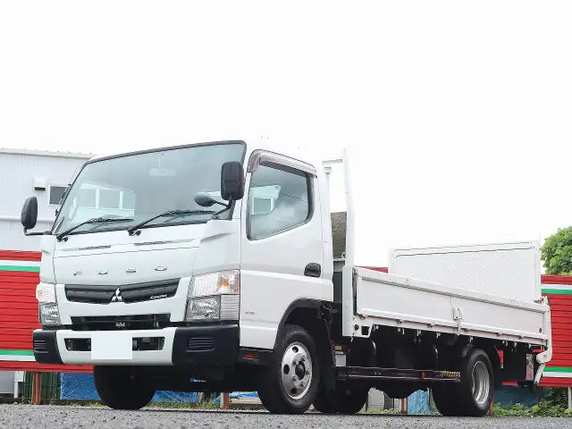 三菱 キャンター 小型 平ボディ パワーゲート TKG-FEB50 の中古トラック【車両No.141130】