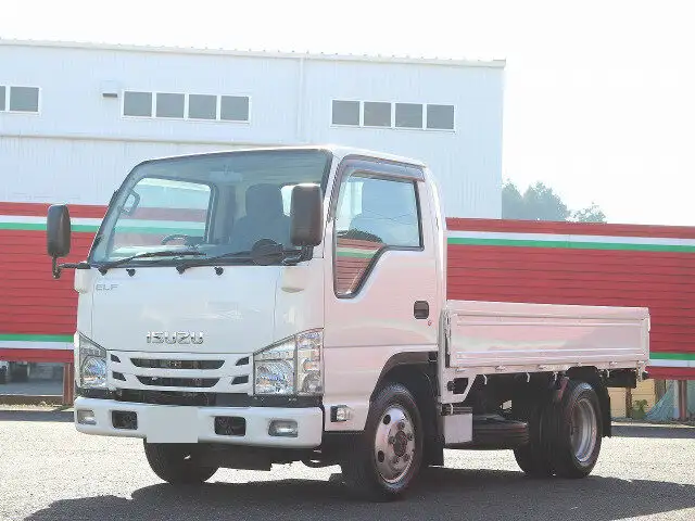 いすゞ エルフ 小型 平ボディ TRG-NJS85A H27の中古トラック画像1