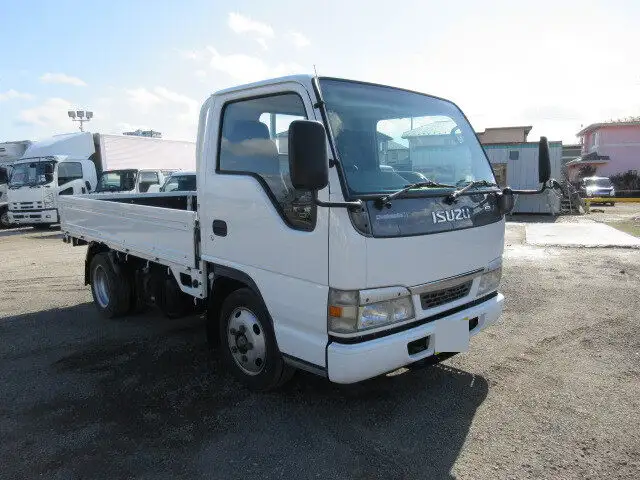 いすゞ エルフ 小型 平ボディ 床鉄板 KR-NKR81EAの中古トラック画像2