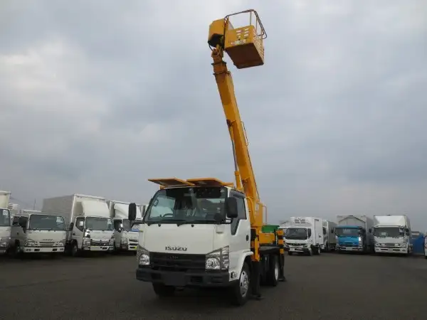 いすゞ エルフ 小型 高所・建柱車 高所作業車 BKG-NKR85Nの中古トラック画像18