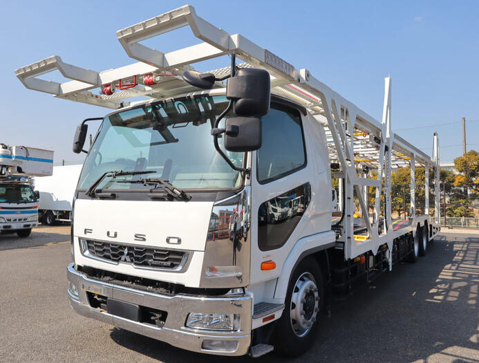 三菱 ファイター 中型/増トン 車両重機運搬 ウインチ ベッド の中古トラック【車両No.170193】