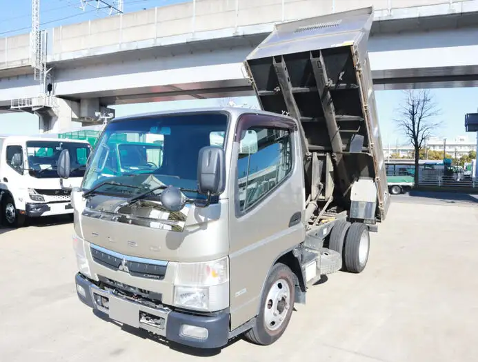 三菱 キャンター 小型 ダンプ 強化 TPG-FBA60の中古トラック画像1