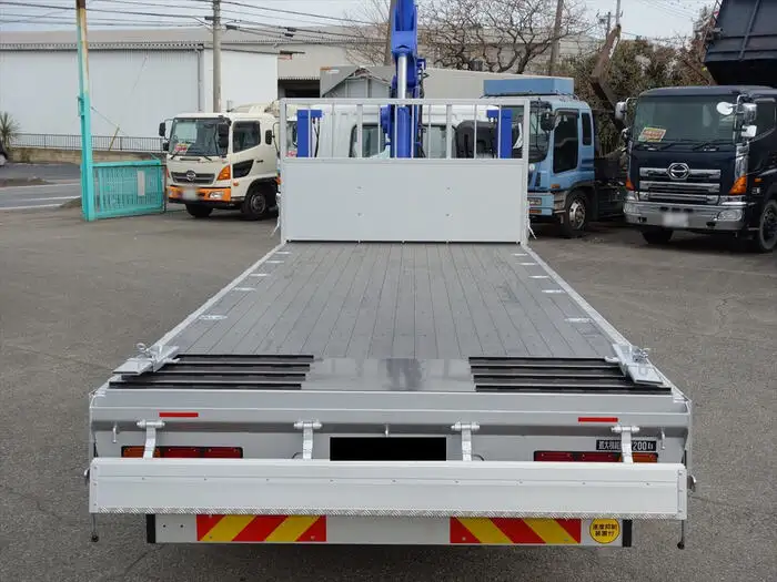 三菱 ファイター 中型/増トン 車両重機運搬 4段クレーン ラジコンの中古トラック画像6