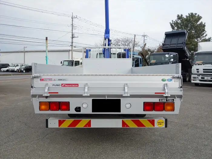 三菱 ファイター 中型/増トン 車両重機運搬 4段クレーン ラジコンの中古トラック画像3