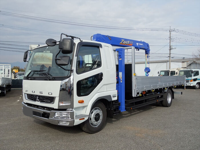 三菱 ファイター 中型/増トン 車両重機運搬 セルフローダー 2KG-FK62FZ