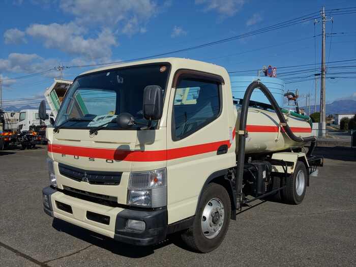 三菱 キャンター 小型 タンク車 バキューム SKG-FEB90