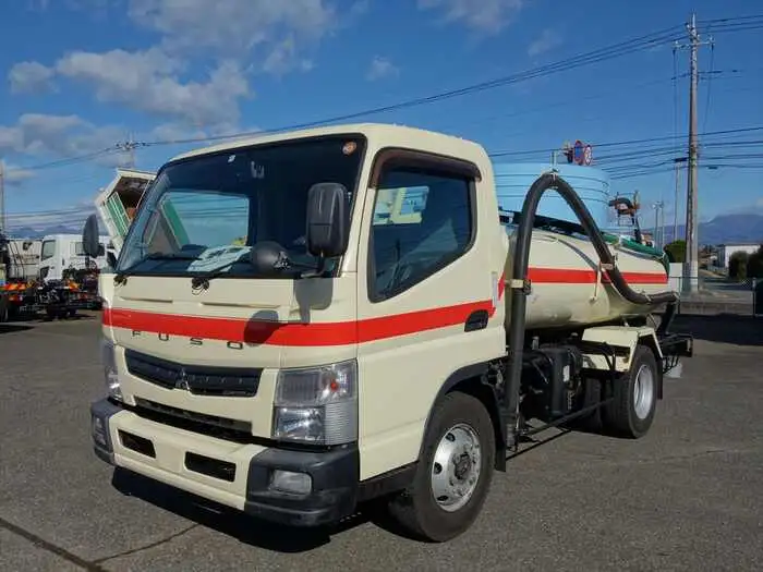 三菱 キャンター 小型 タンク車 バキューム SKG-FEB90の中古トラック画像1