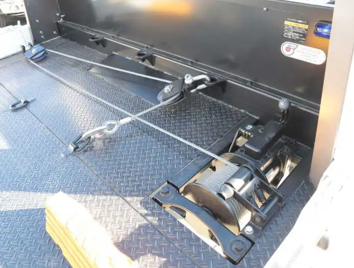 三菱 キャンター 小型 車両重機運搬 ラジコン ウインチの中古トラック画像9