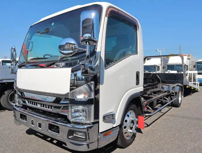 いすゞ エルフ 小型 車両重機運搬 ラジコン ウインチの中古トラック画像1