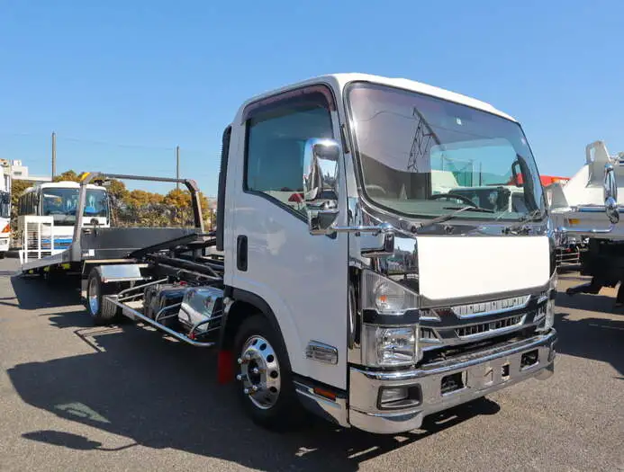 いすゞ エルフ 小型 車両重機運搬 ラジコン ウインチの中古トラック画像2