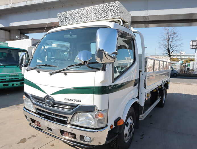 日野 デュトロ 小型 平ボディ 標準ロング TKG-XZU650M の中古