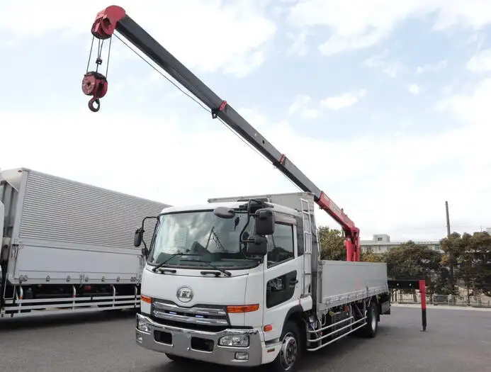 日産UD コンドル 中型/増トン クレーン付 アルミブロック 4段の中古トラック画像1