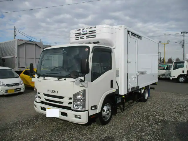いすゞ エルフ 小型 冷凍冷蔵 低温 床アルミの中古トラック画像1