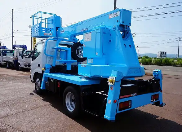 日野 デュトロ 小型 高所・建柱車 高所作業車 PB-XZU301Eの中古トラック画像2