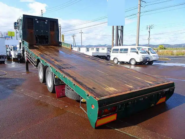 三菱 スーパーグレート 大型 車両重機運搬 ウインチ エアサスの中古トラック画像5