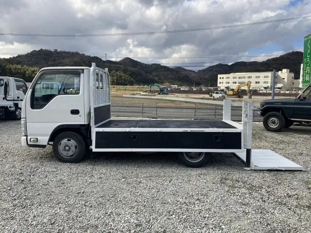 いすゞ エルフ 小型 平ボディ パワーゲート TKG-NHR85Aの中古トラック画像5