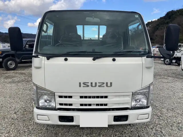 いすゞ エルフ 小型 平ボディ パワーゲート TKG-NHR85Aの中古トラック画像2