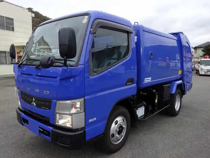 三菱 キャンター 小型 パッカー車 回転ダンプ式 TKG-FEA50の中古トラック画像1