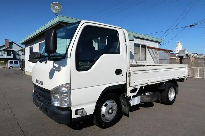 いすゞ エルフ 小型 平ボディ 床鉄板 TKG-NJR85Aの中古トラック画像1