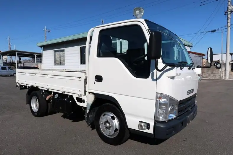 いすゞ エルフ 小型 平ボディ 床鉄板 TKG-NJR85Aの中古トラック画像3